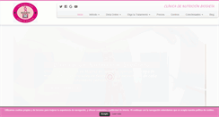 Desktop Screenshot of clinicadenutricionbiodieta.com